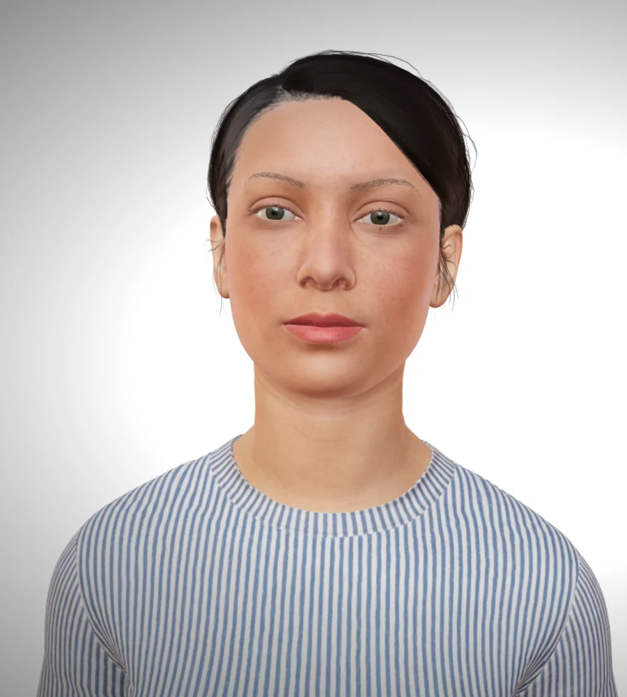 A third digital human from the P3 Labs library.